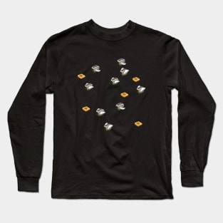 Flying Toasters Long Sleeve T-Shirt